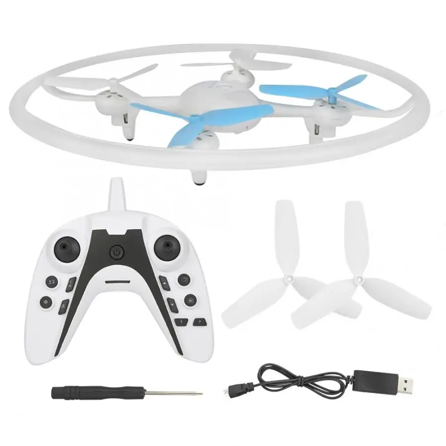 

2.4GHz RC Drone with Camera 6 Axle Gyro 4CH Quadcopter Headless Mode 360 Roll High Altitude Hold Night RC Drone toys