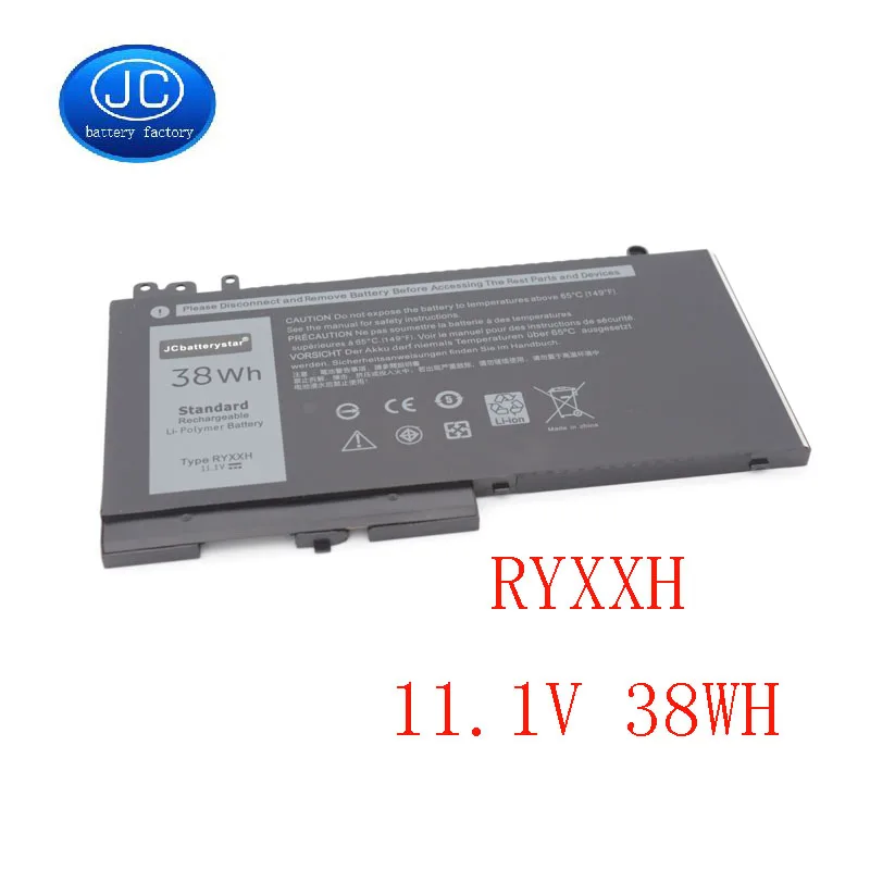 JC Батарея звезда новая RYXXH ноутбук для Dell Latitude 12 5000 11 3150 3160 E5250 E5450 E5550 M3150 серии 09P4D2