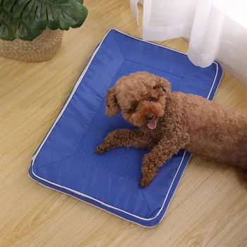 

Pet supplies summer breathable ice pad kennel removable and washable dog mattress anti-skin disease summer cool pad