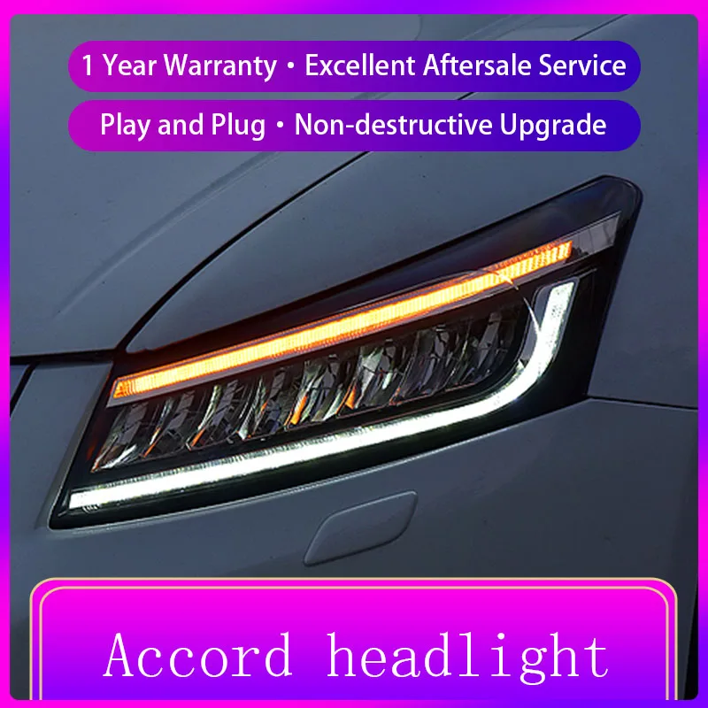 

Светодиодная лента, передсветильник свет, светодиодная лента для Accord G8 для Honda 2008-2012 года, Angeleyes, передсветильник свет с движущимся поворотным сигналом