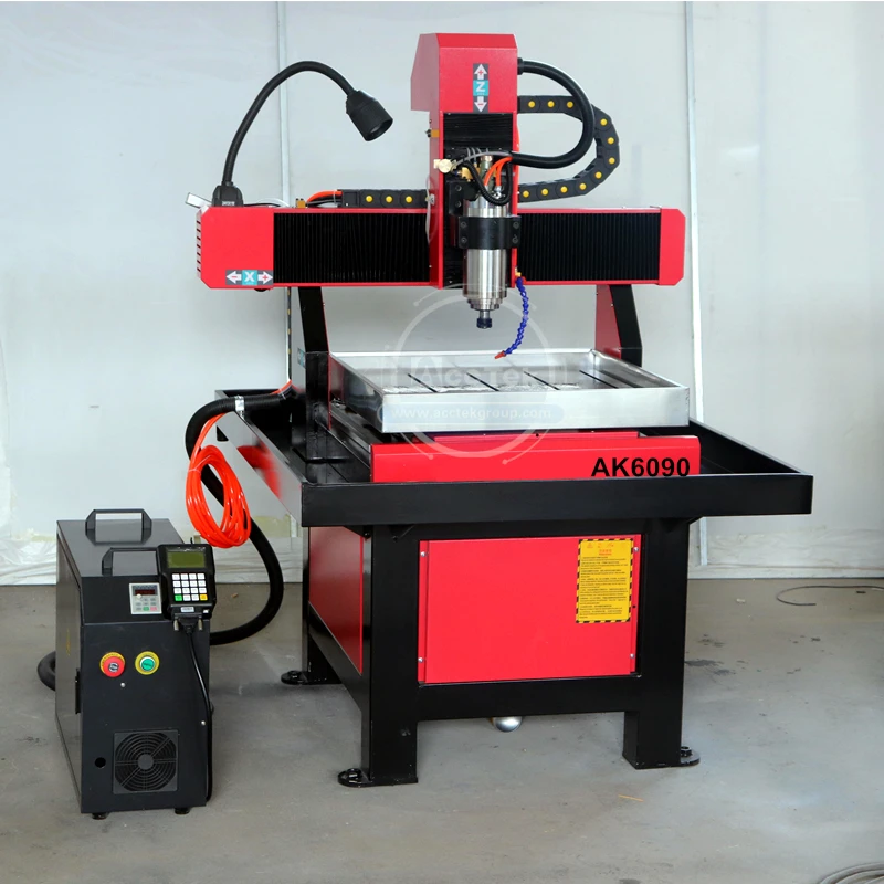 Настольный фрезерный станок с ЧПУ из нержавеющей стали 3 оси 4 дюйма|Фрезы по