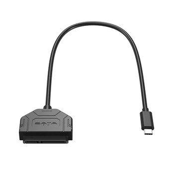 

USB 3.1 Type-C 5Gbps USB-C to SATA Converter Adapter Transmission Cable 30cm OTG for 2.5 inch Hard Disk Driver SSD HDD 2.5" SATA
