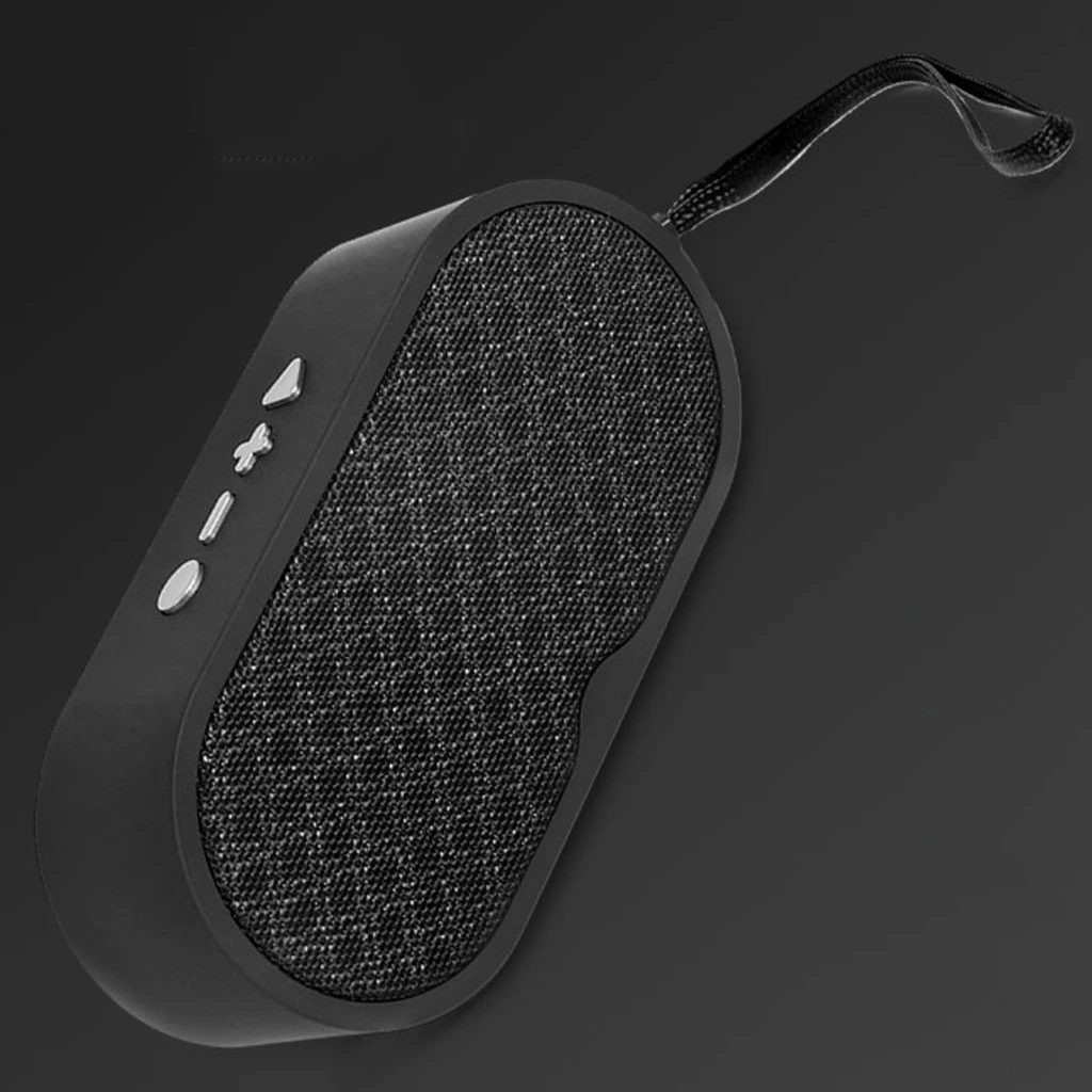 Mini Audio Player with Mic Stereo Bass Bluetooth 5.0 Speaker Mini Wireless Amplifier Handsfree AUX USB FM Subwoofer Waterproof