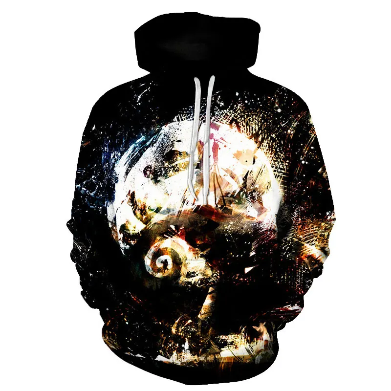 BZPOVB jack skellington Jack Sally 3d harajuku hoodies Sweatshirt Winter Nightmare Before Christmas Halloween streetwear