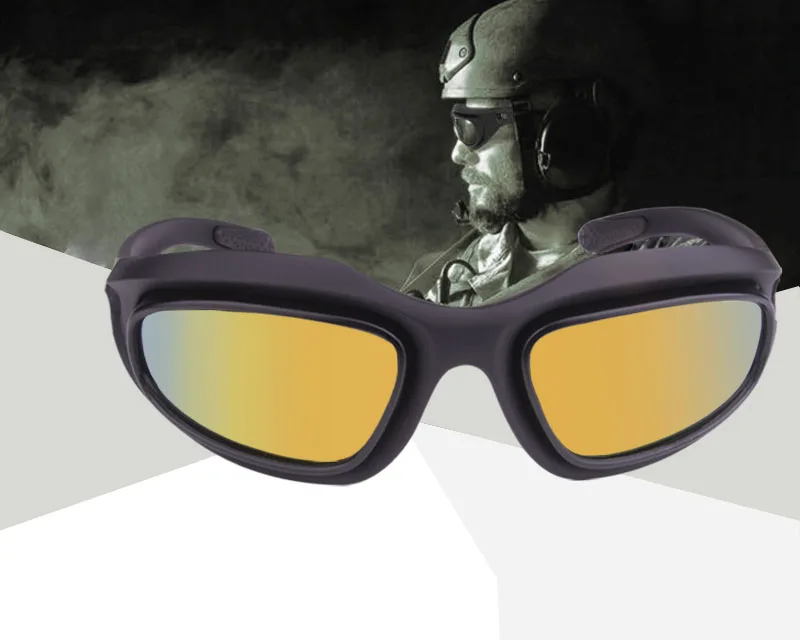 Military Motorcycles Glasses Army Polarized Sunglasses Hunting Shooting Airsoft