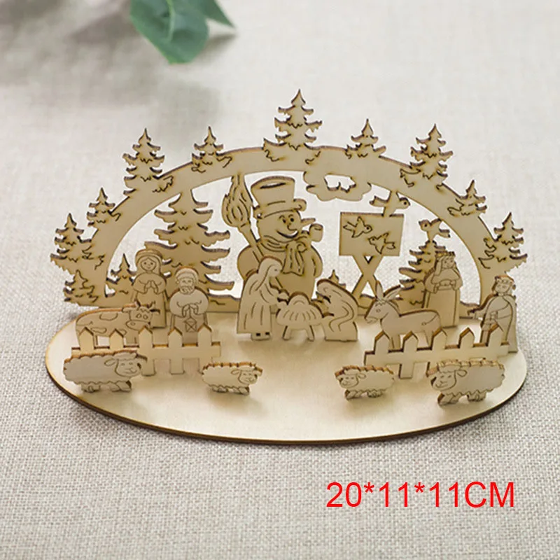 2020-Wooden-Snowman-Christmas-Ornament-For-Home-Christmas-Party-Decoration-Kids-Gift-Xmas-Decoration-Merry-Christmas