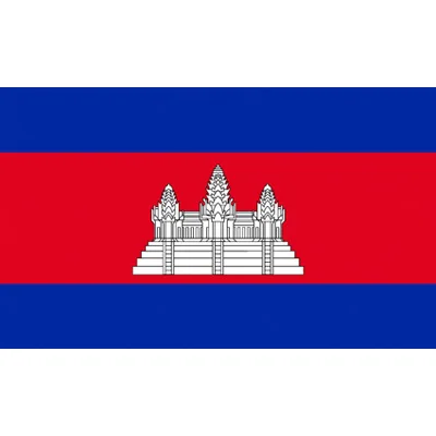 90x150 см кхм Королевство Камбоджа национальный флаг для украшения|Флаги баннеры и