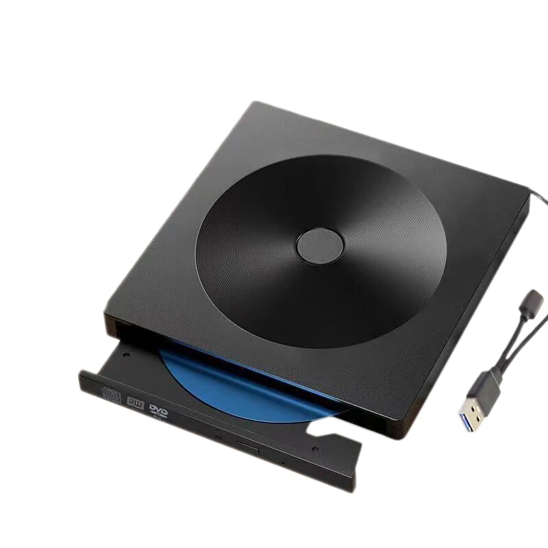 External CD DVD Drive,Type C USB 3.0 Portable External CD DVD Drive Burner Compatible with Mac/Windows Optical Drive CD DVD-RW W