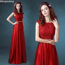 Халат De Soiree, а-силуэт, дизайн, Шелковое кружево, элегантные вечерние платья vestido de festa, банкетные платья для официального торжества выпускного вечера