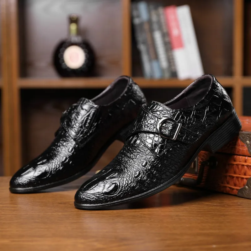 Мужские кожаные туфли; удобные стильные мужские туфли-оксфорды в деловом стиле; размеры 38-48;# EYW