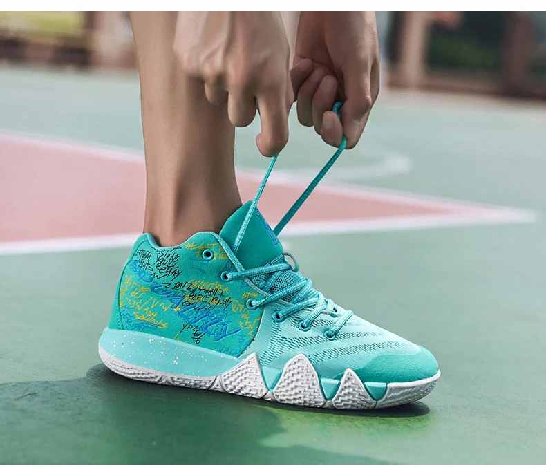 Uptempo мужские баскетбольные кроссовки 9 Boots Kyrie 4 спортивные кроссовки для мальчиков мужская обувь ретро женские баскетбольные кроссовки