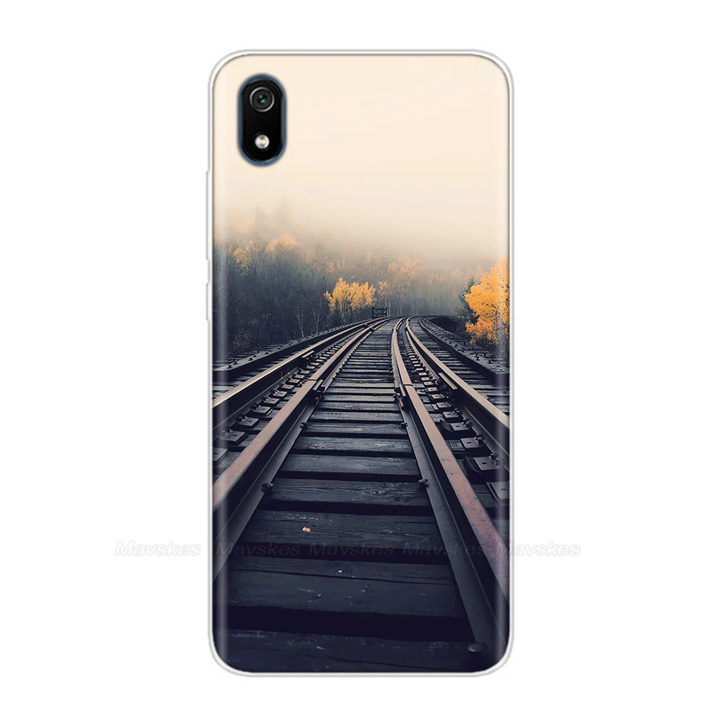55 Чехол для Xiaomi redmi 7A, силиконовый чехол 5,4", Чехол с рисунком из ТПУ для Xiaomi redmi 7 6,26" redmi 7a, чехол для телефона - Цвет: 55