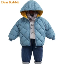 Длинное хлопковое утепленное пальто для мальчиков г. Новая детская куртка детская зимняя одежда для маленьких девочек парка зимний комбинезон для младенцев