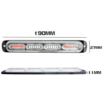 

Bright LED Tail Lights Waterproof Tail Brake Signal Lamp Truck Lorry Set