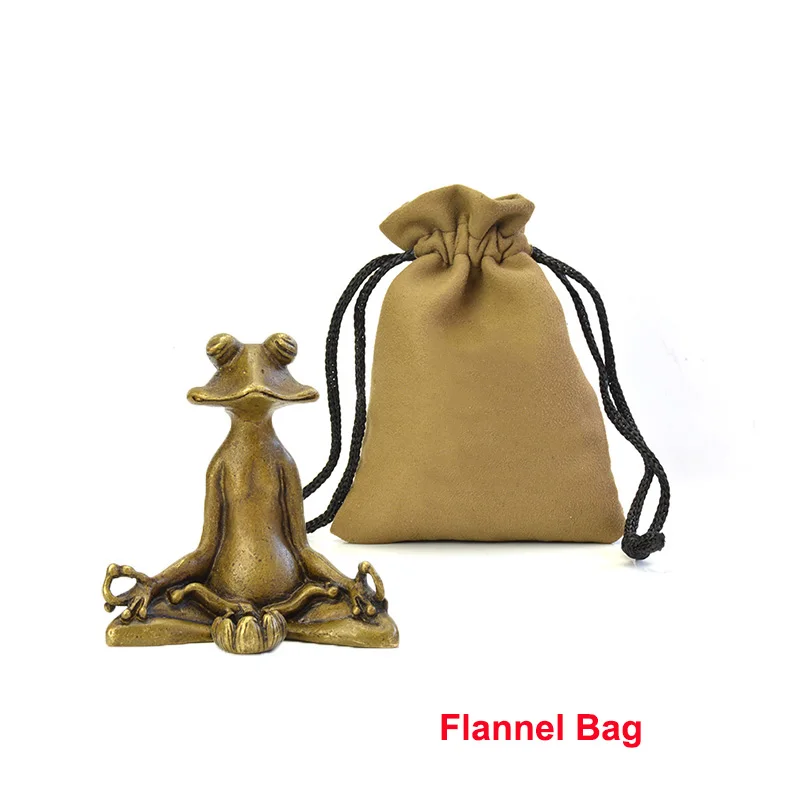 Медитирующая медитация, медитация, лягушка, Ретро стиль, медитация, статуя лягушки, бронзовая, для чая, домашних животных, статуэтки, ладан, держатель, настольный декор
