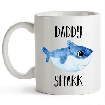 

Daddy Shark Mug 11 Ounce Daddy Shark Coffee Cup