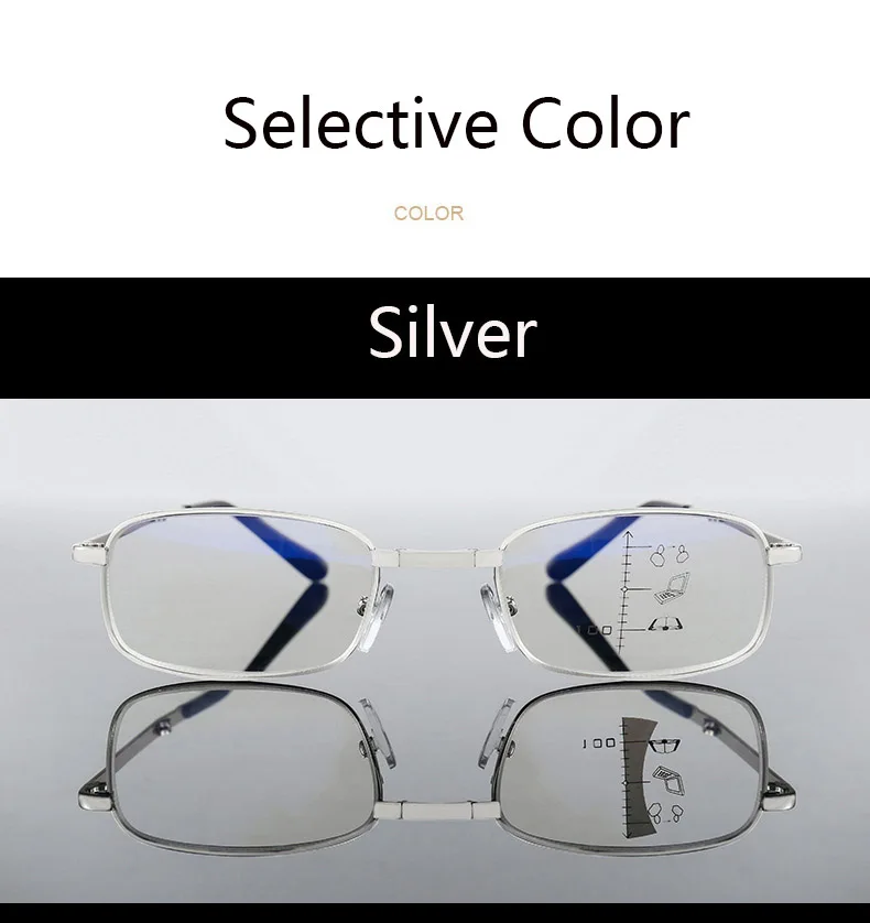Смарт зум прогрессивные многофокусные складные очки для чтения для мужчин и женщин анти-синий свет пресбиопии очки при дальнозоркости Gafas Lectura