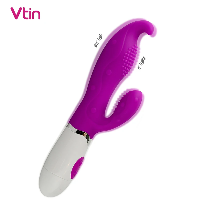 Вибратор для женщин 10 скоростей Мощный Кролик Стимулятор клитора массажер точки