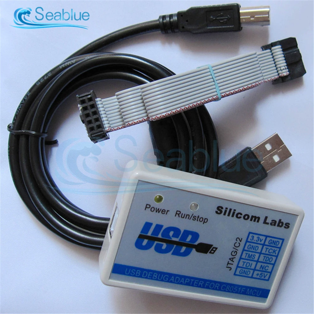 C8051F эмулятор загрузчика программист JTAG/C2 U-EC6/U-EC5/EC3 USB отладочный адаптер 3 в-5 в