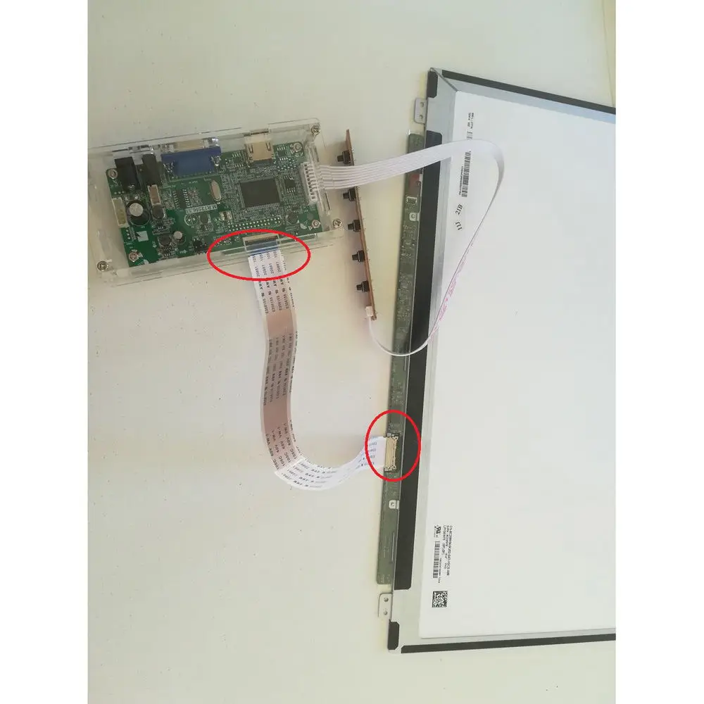 Плата контроллера для B156XTN04.0 EDP 15 6 "HDMI LED 30Pin ЖК дисплей DIY 1366X768 набор драйверов