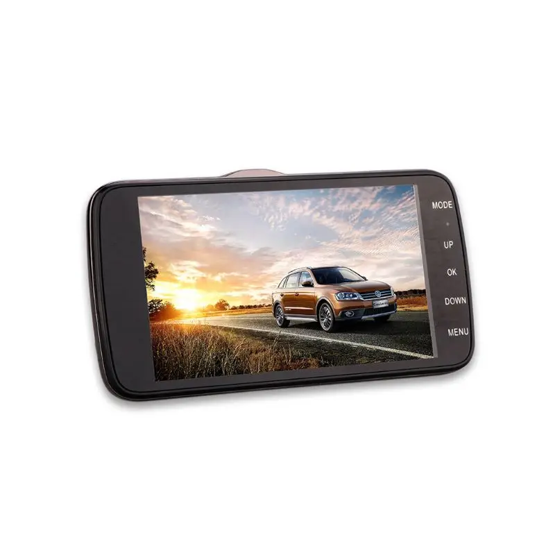 Gps двойной объектив камера HD автомобильный Автомобильный регистратор DVR видеорегистратор Видео g-сенсор ночного видения