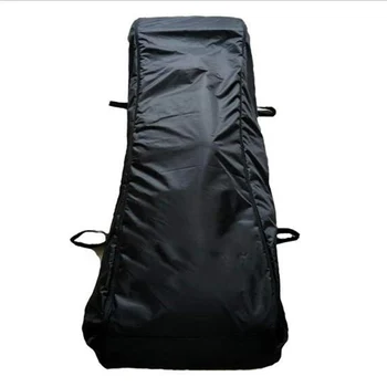 

Cadaver Bag Oxford Cloth Portable Four-handle Shroud Cadaver Body Bag Black 200*75cm High Quality 100% Brand New
