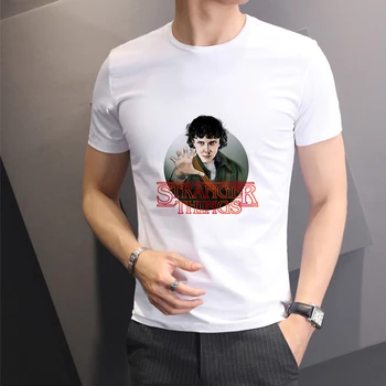 

Lus Los TV series strange story stranger things around men's shirt t-shirt thriller fun cute shirt casual shirt
