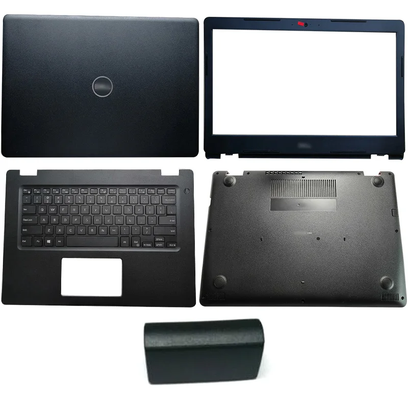 

Laptop LCD Back Cover/Front Bezel/Hinges Cover/Palmrest/Bottom Case For DELL Latitude 3490 L3490 E3490 AA1404 008MFK AP24Z000400