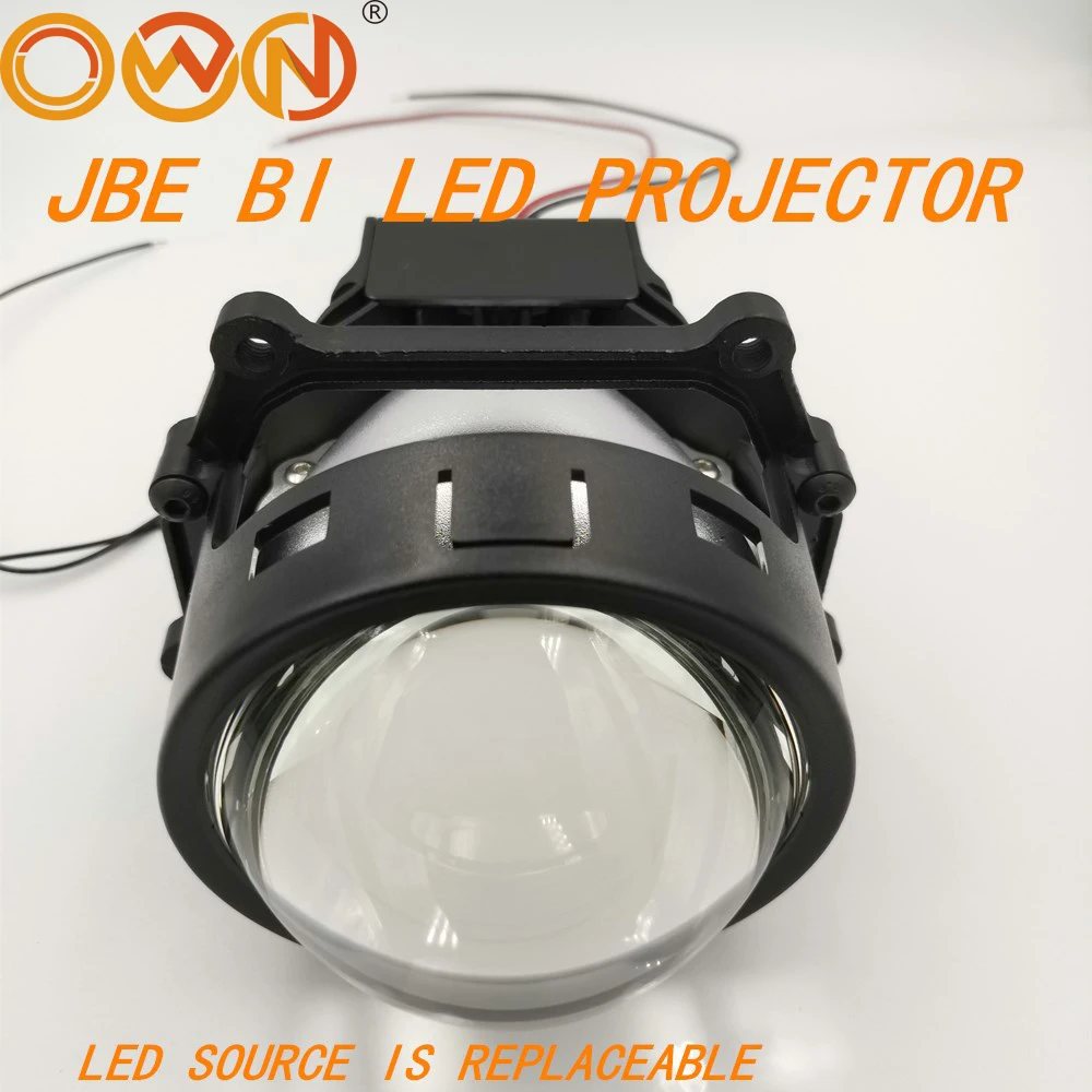 

DLAND OWN JBE 3" BI LED PROJECTOR LENS KIT WITH BULB REPLACEABLE BILED 35W POWER 5500K HELLA3 MOUNING N EXCELLENT LOW BEAM