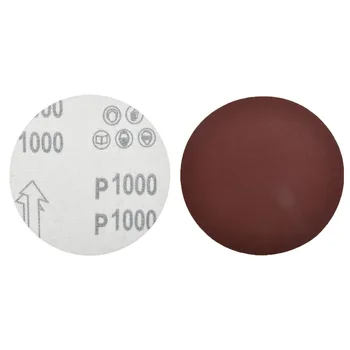 

10Pc 4 Sanding Disc Sandpaper Hook Loop 1000 Grit +Backer Pad +Drill Adapter