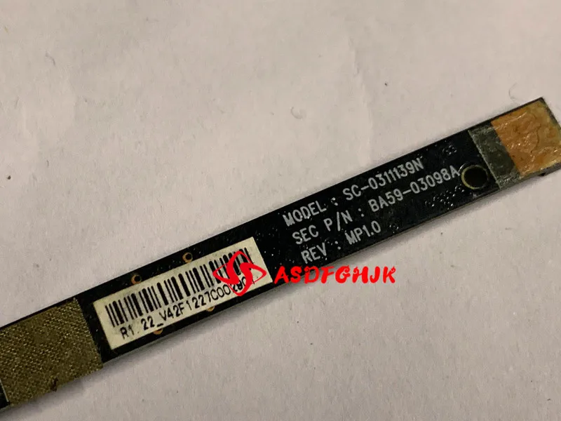 

Original FOR Samsung NP300V NP305 Series Webcam Camera Board BA59-03098A Test OK Free Shipping