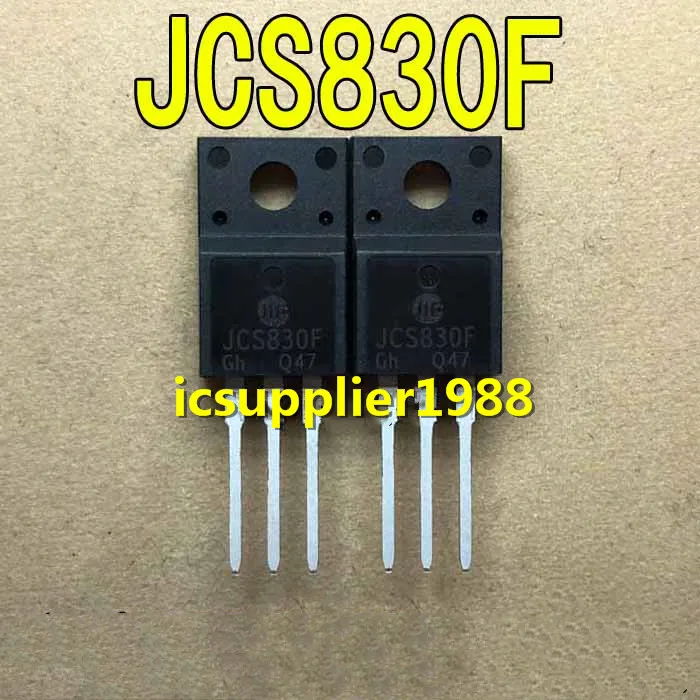 10 шт./лот JCS830F TO-220F- MOSFET 4.5A 500V JCS830F-O-F-N-B | Мобильные телефоны и аксессуары