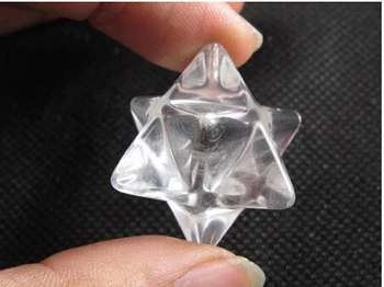 

ying A 327Natural Tibet AAAA Quartz crystal Stone Carved Point Sacred Merkaba Star Healing (0601)