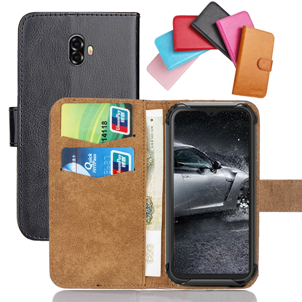 

Blackview BV5900 Case 5.7" 6 Colors Flip Soft Leather Crazy Horse Phone Cover Stand Function Cases Credit Card Wallet