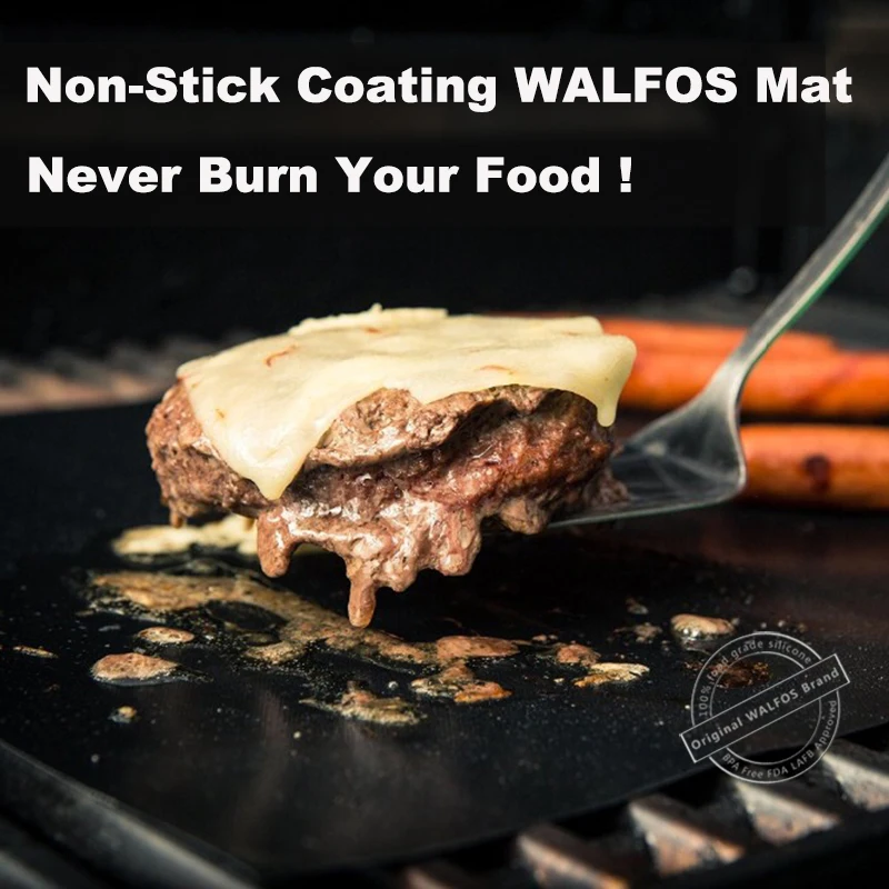 WALFOS-0-2mm-Thick-ptfe-Barbecue-Grill-Mat-33-40cm-non-stick-Reusable-baking-BBQ-Grill