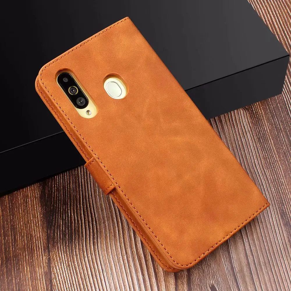 Luxuxy Leather Case For Samsung galaxy A40S Case Flip Wallet Phone Cover Samsung M40 Case On For Samsung galaxy A40S Cover Coque