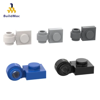 

BuildMOC 4081 1x1 hinge plate with holes on one side ldd4081 Brick For Building Blocks Parts DIY Educational Tech Parts Toys