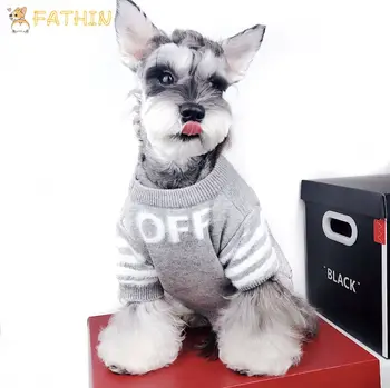 

FATHIN Winter Dog Hoodie French Bulldog Warm Pet Clothes Dog Sweater for Small Large Dogs S-XXL