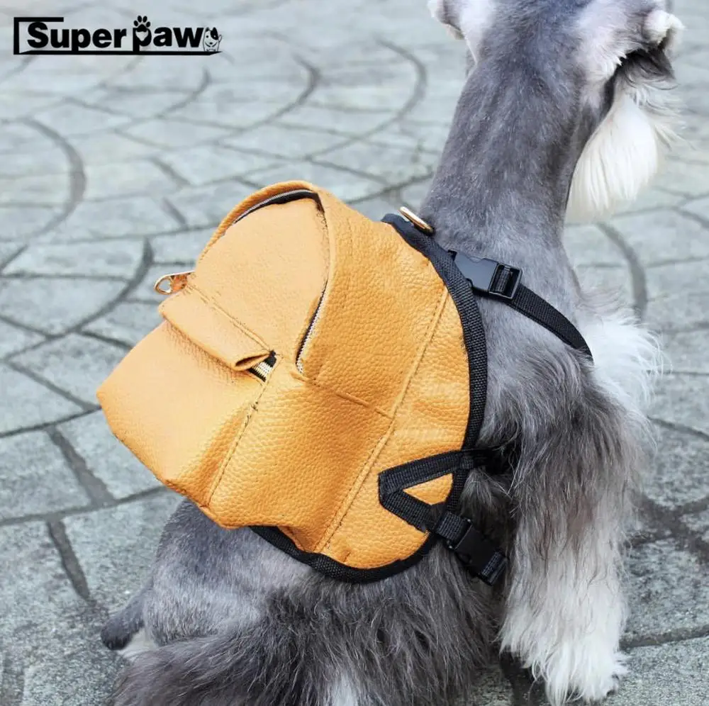 Модный рюкзак для собак из искусственной кожи, сумка-переноска для животных, регулируемые милые сумки для щенков, маленьких и средних собак, французский Бульдог LYB01