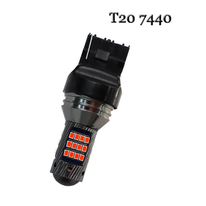 100 шт. 1000 люмен Автомобиль 1156 ba15s bau15s 1157 BAY 15D 3157 3156 7440 7443 42 smd светодиодный поворотник Хвост стоп-сигналы 12 V-28 V