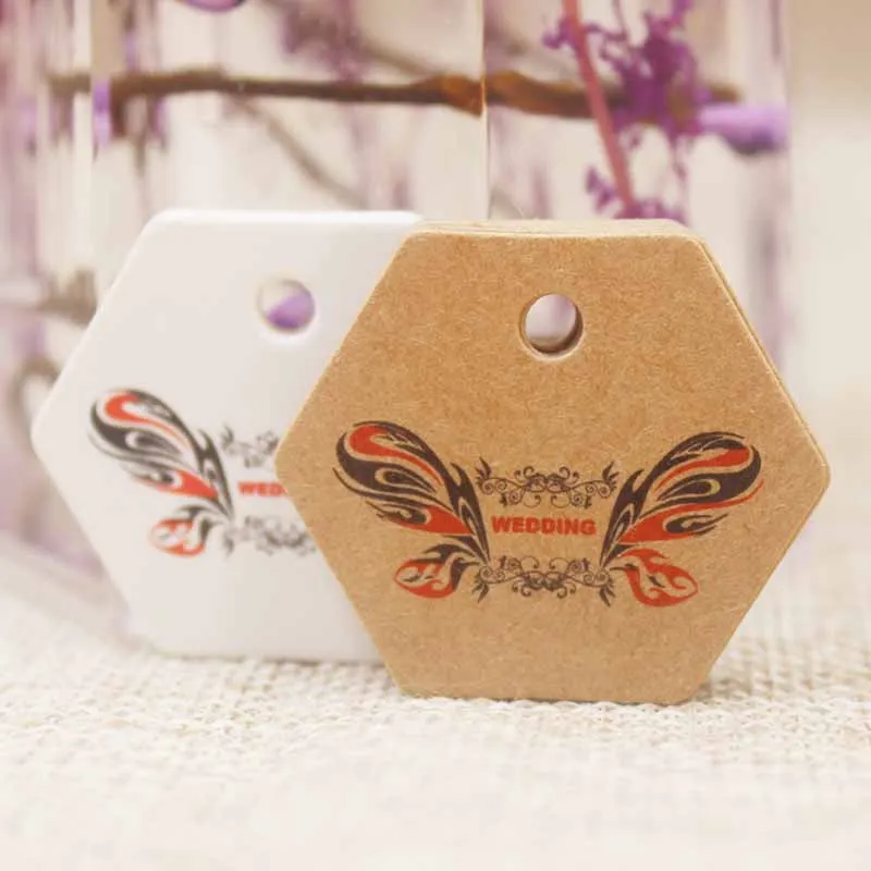 

1000pc/lot new arrival valentines day decoration tag card paper Wedding Party Note label tag Gift/favors/craft Wrapping Supplies