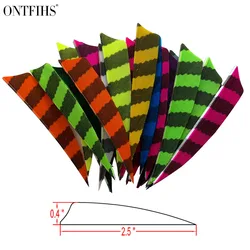 ONTFIHS Striped Orange Feathers Fletching Arrow 10-20-30-50-100-200-400-1000pcs 5 ONTFIHS Striped Orange Feathers Fletching Arrow 10-20-30-50-100-200-400-1000pcs 5