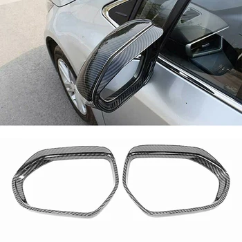 

For 2020 Toyota Corolla Carbon Fiber ABS Car Side Mirror Rain Eyebrow Cover Trim New And High Quality