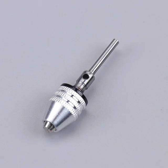 1PC Quick Change Keyless Drill Bit Chuck Hex Shank Adapter Converter Tool Three-Jaw Chuck Electric Grinder Drill Chuck 0.3-3.4mm 3mm
