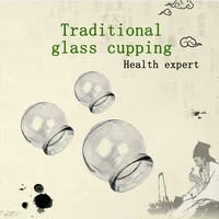 Ensemble de ventouses en verre de style chinois IASTM, ensemble de pots à médicaments, outil de succion sous vide, Salon de beauté, Center de santé, dispositif de relaxation des muscles du corps Cupping 4