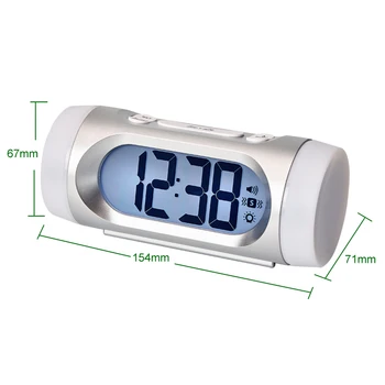 

Electronic clock vibration alarm sound adjustable strobe light reminder alarm clock electronic watch electronic watch LB32815