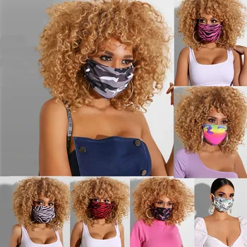 

Fashion Print Breathable Print Washable Breathable Face Cotton Washable Face Mouth Windproof Mouth-muffle Adult Toiletry Kits