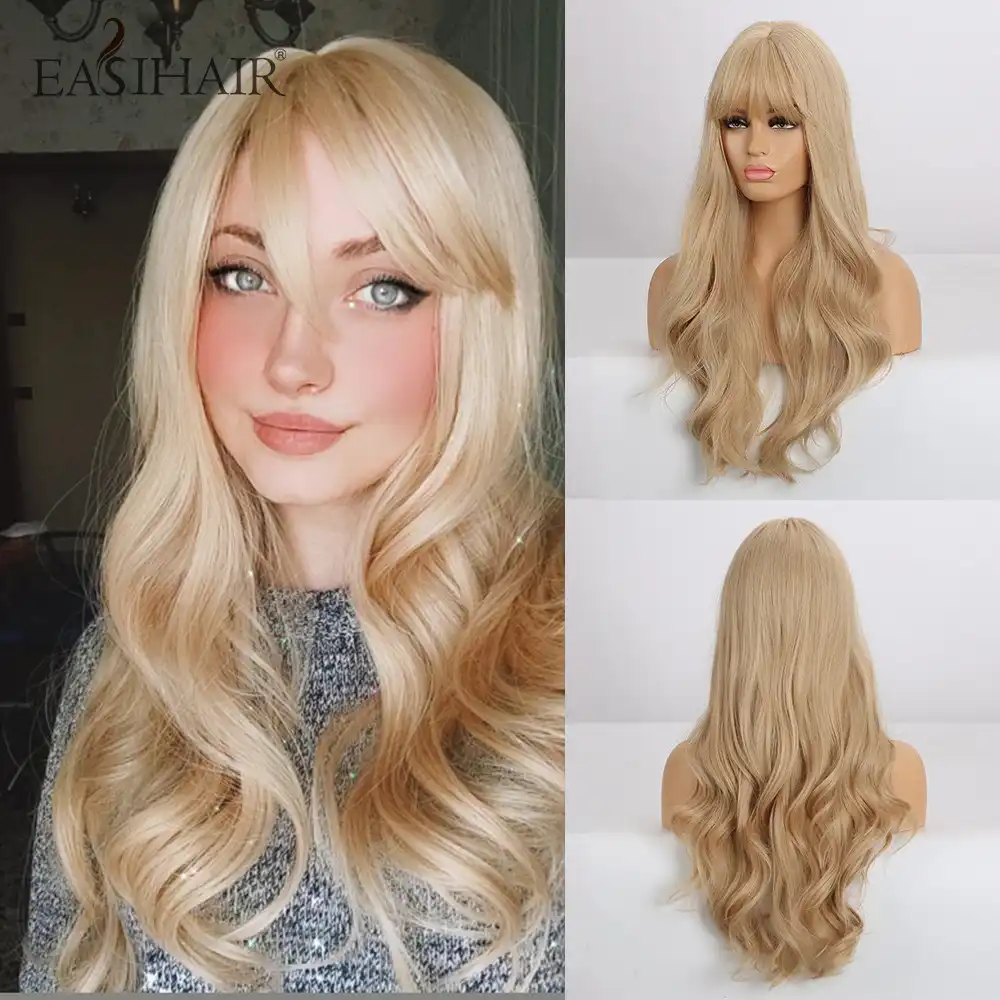 Lange stufenschnitt blonde haare für Lange Blonde