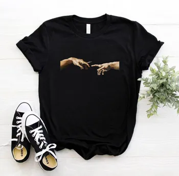 

2019 Tees Women T Shirt Print Letter T-shirt Casual White Black Pink Short Sleeve Cotton Tops Summer Brand clothing