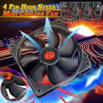 

4 Pin 3000RPM High Speed Dual Ball Bearing Computer Case Cooling Fan CPU Cooling Computer-Component 20mm 12V